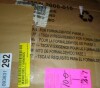 Wade Logan Stemple Solid Wood Top Console Table in Blonde New in Box $499 - 2
