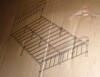 Stylewell Dorley Farmhouse White Metal Queen Bed (64.76 in W. X 53.54 in H.) in White New in Box $599 - 2