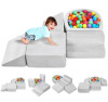 VEVOR Climbing Toys, 5-Piece Set, Foam Climbing Blocks for Toddlers 6 Months to 3 Years, Baby Climbing Blocks with Ball Pit (Balls Not Included), Indoor Climb and Crawl Activity Playset for Crawling New In Box $199