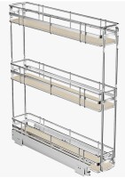 Rebrilliant Rashun Steel Pull Out Drawer, 21.5" H x 5" W x 20.5" D $199