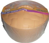 Jumbo Steamed Bun Rainbow Mystery Squishy Toy New