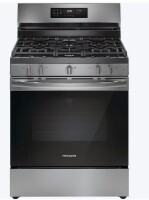 Frigidaire 30-in 5 burners 5.1-cu ft Air Fry Convection Oven Freestanding Natural Gas Range (Stainless Steel) $1599