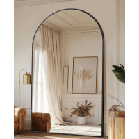 Mercer41 Arched Metal Oversized 82" x 44" Full-Length Mirror New In Box $499