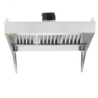 VEVOR Commercial Exhaust Hood, 6FT Food Truck Hood Exhaust, 201 Stainless Steel Concession Trailer Hood with 3 Detachable U-shaped Grid Oil Filter Mesh, Rust Resistant Vent Hood for Kitchen Restaurant New in Box $999