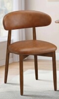 George Oliver Modern Upholstered Dining Chair with Solid Wood Legs New in Box $399