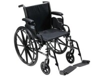 Drive Medical Cruiser III Lightweight Wheelchair with Removable Flip Back Arms $499