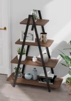 Asia Direct Home Products Ladder Bookcase New In Box $199