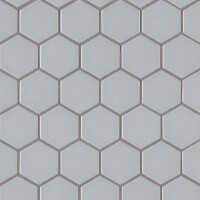 MSI Retro Hexo Gray 11.02" x 12.60" Matte Porcelain Mosaic Tile [0.96 Sqft/Each], New in Box