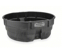 RUBBERMAID COMMERCIAL PRODUCTS Stock Tank: 300 gal, 63 1/4 in x 69 in x 25 in, 58 1/2 in x 47 in new $699