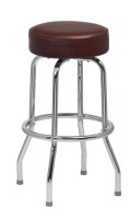Royal Industries Bar Stool, 30"H, 14" dia. brown New in box $299