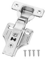 VEVOR Cabinet Hinges, 40 Packs Full Overlay Kitchen Cabinet Door Hinges, 100 Degree Opening Angel Soft Close Concealed Cupboard Hinges for Framed + Frameless Cabinet Type, with Mounting Screws New In Box $79