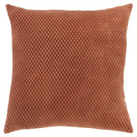 Rizzy 20" x 20" Throw Pillow -Orange New in Box $89