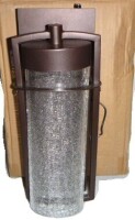 Cascadia Logan Matte Bronze Hardwired Motion Sensor Dusk to Dawn Integrated LED Outdoor Wall Light New In Box $399
