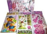 Beth Beauty 3D Room Decor Decal Set New In Box Assorted