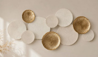 Mercer41 Esme Circle Cluster Wall Decor New In Box $299