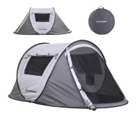 Echo Smile 2-Person White and Grey Pop-Up Camping Tent New in Box $199