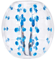VEVOR Inflatable Bumper Ball 1-Pack, 4FT/1.2M Body Sumo Zorb Balls for Teen & Adult, 0.8mm Thick PVC Human Hamster Bubble Balls for Outdoor Team Gaming Play, Bumper Bopper Toys for Garden, Yard, Park New In Box $199
