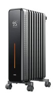 DREO Radiator Heater, 1500W Oil Filled Radiator Heater for Indoor Use 8 Safety Protection Electric Heaters for Large Room, Remote Control, 4 Modes, Digital Thermostat, 24H Timer, Quiet Operation New In Box $299