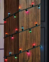 Home Accents Holiday 300 Count Multi-Colored Incandescent Mini Lights / Holiday Time 300 Warm White Icicle LED Lights / Assorted $79