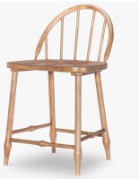 Country Living Vintage Market Windsor Counter Height Chair in Barnwood Oak New In Box $899