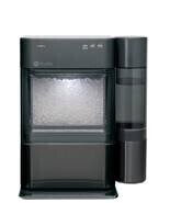 GE Profile - Opal 2.0 38-lb. Portable Ice maker with Nugget Ice Production, XL 1 Gallon Side Tank and Built-in WiFi - Black Stainless Steel New $699