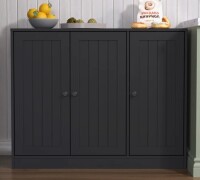 17 Stories Buffet Cabinet With 3 Door, Kitchen Storage Cabinet With Adjustable Shelf, Coffee Bar Accent Cabinets New in Box $499