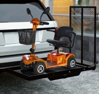 VEVOR Metal Foldable 46.3'' L Van Ramp Scooter Lift New in Box $299