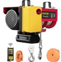VEVOR 880LBS Electric Winch, Steel Electric Lift, 110V Electric Hoist With Wireless Remote Control New in Box $399