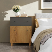 Latitude Run Large Nighstands Bedside Tables With Drawers And Doors, New in Box $399