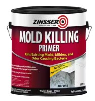 Zinsser Mold Killing Primer -White 1qt / Varathane Water-Based Ultimate Gloss Polyurethane Water-Based, Crystal Clear Interior Wood Protection, Fast Dry Time, Scratch Resistance, Covers Up to 125 Sq Ft, Quart New Shelf Pull Assorted $79