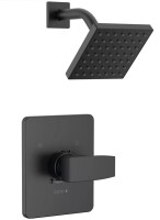 Delta Faucet Modern One Handle Single Function Shower Faucet in Matte Black (Trim Only) New In Box $299