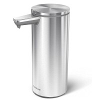 Simplehuman 9 oz. Touch-Free Rechargeable Sensor Liquid Soap Pump Dispenser, Brushed Stainless Steel / Brita 10-Cup Capacity Original Water Filtration Pitcher, (1 Pitcher + 2 Filters) &ndash; SmartLight Indicator, Easy-Fill Lid New in Box Assorted $79