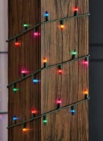 Home Accents Holiday 100 Count Multi Colored Incandescent Mini Lights / Holiday Time 100 Count Blue Mini LED Lights / Assorted New In Box $79