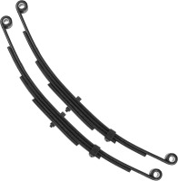 Magorfas Trailer Leaf Spring 4 Leaf Double Eye 2500 lbs Cap for 5000 lbs Axle Suspension 25-1/4" Length fits for SW4 - Set 2 New In Box $299