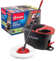 O-Cedar EasyWring Spin Mop and Bucket System New In Box $79