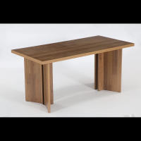 The Twillery Co. Rahn Dining Table, Walnut, New in Box $399