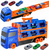 Ci Vetch Transforming Dinosaur Truck with LED Lights and 8 Toy Cars / Die Cast Car Carrier Truck &ndash; Transporter Toy with 6 Mini Cars New In Box Assorted $79 - 2