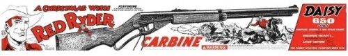 A Christmas Wish Red Ryder Carbine Daisy 650 BB Gun With Compass NIB Story New In Box $99