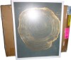 Wrought Studio&trade; Abstract XCVI Framed Print - Ready To Hang, 16" x 20" New In Box $99 - 2