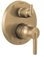 Delta Faucet Monitor&reg; 14 Series Two Handle Pressure Balancing Valve Trim with Integrated Diverter in Brilliance&reg; Champagne Bronze New In Box $399