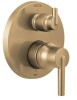 Delta Faucet Monitor&reg; 14 Series Two Handle Pressure Balancing Valve Trim with Integrated Diverter in Brilliance&reg; Champagne Bronze New In Box $399