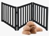 Tucker Murphy Pet&trade; Solid Wood Freestanding Foldable Pet Gate for Dogs, 60"W 3 Panels for Doorways, Stairs, Hallways etc New In Box $99