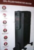 Konwin 1500-Watt Black Indoor Electric Oil-Filled Radiator Convection Radiant Space Heater for Living Space On Working $199 - 2