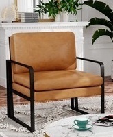17 Stories Bouk Faux Leather Armchair New in Box $499