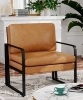 17 Stories Bouk Faux Leather Armchair New in Box $499