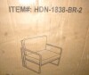 17 Stories Bouk Faux Leather Armchair New in Box $499 - 2