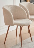 George Oliver Maxton Fuax Fur Chair $399