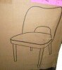 George Oliver Modern Upholstered Dining Chair with Solid Wood Legs New in Box $399 - 2
