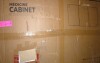 Orren Ellis Gervon (32" H x 48" W x 5" D) Rectangle Recessed Medicine Cabinet with Adjustable Shelves, Gold, New in Box $699 - 2
