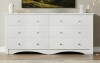 Lark Manor Angelynn 6-Drawer Double Dresser -White New In Box $399